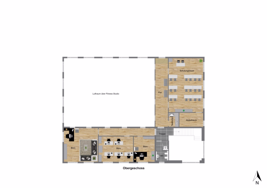 Grundriss Obergeschoss
